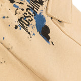Moschino Kids Pantalone Joggers Beige per Neonati