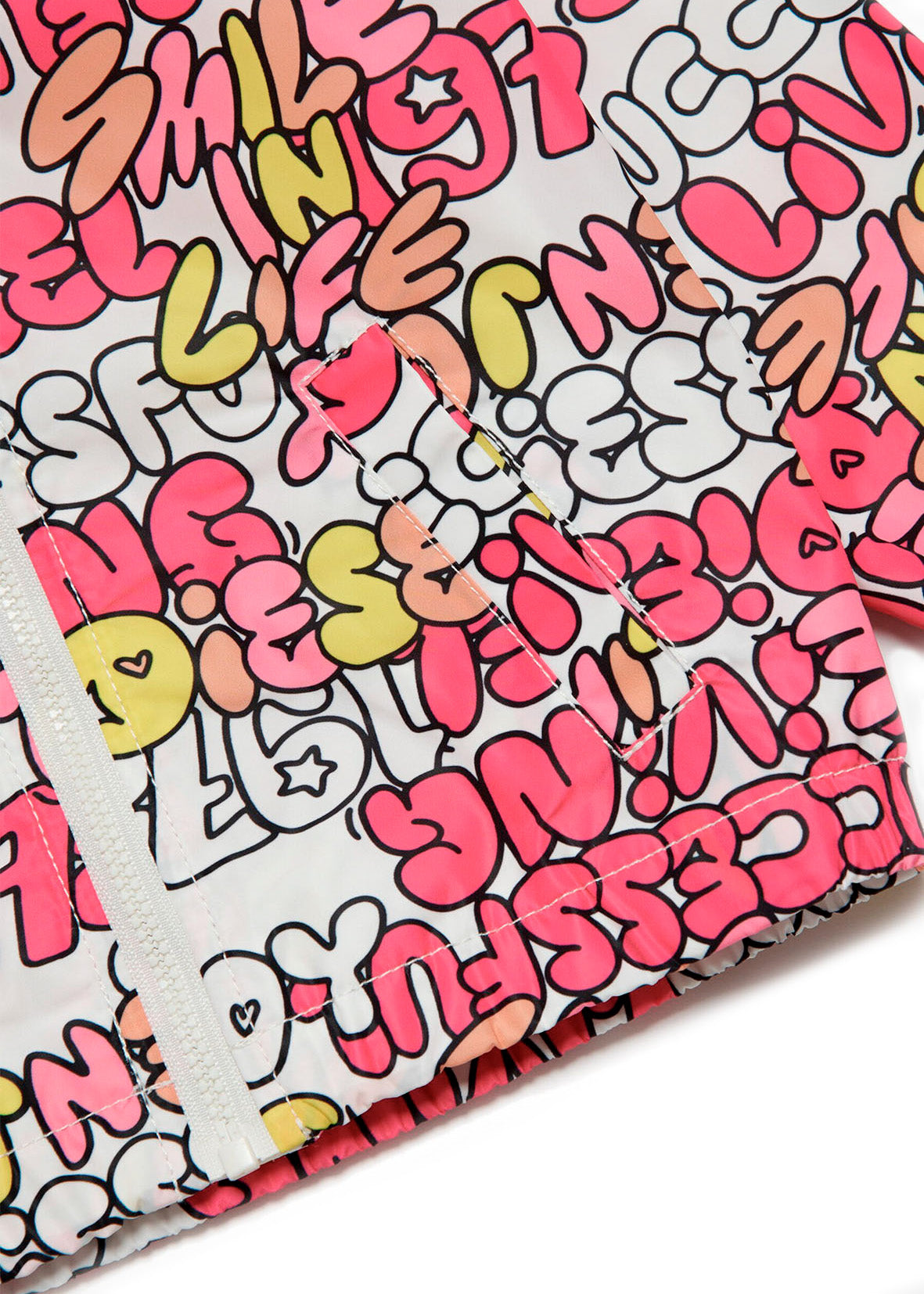 Diesel Kids Giubbino Bubble Text All-over per Neonate