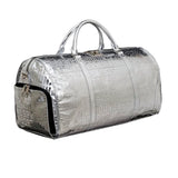Sprayground Silver Duffel Bag