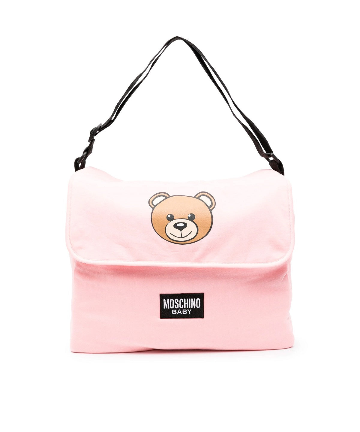 Moschino Kids Borsa Mamma Teddy Bear Rosa con Fasciatoio