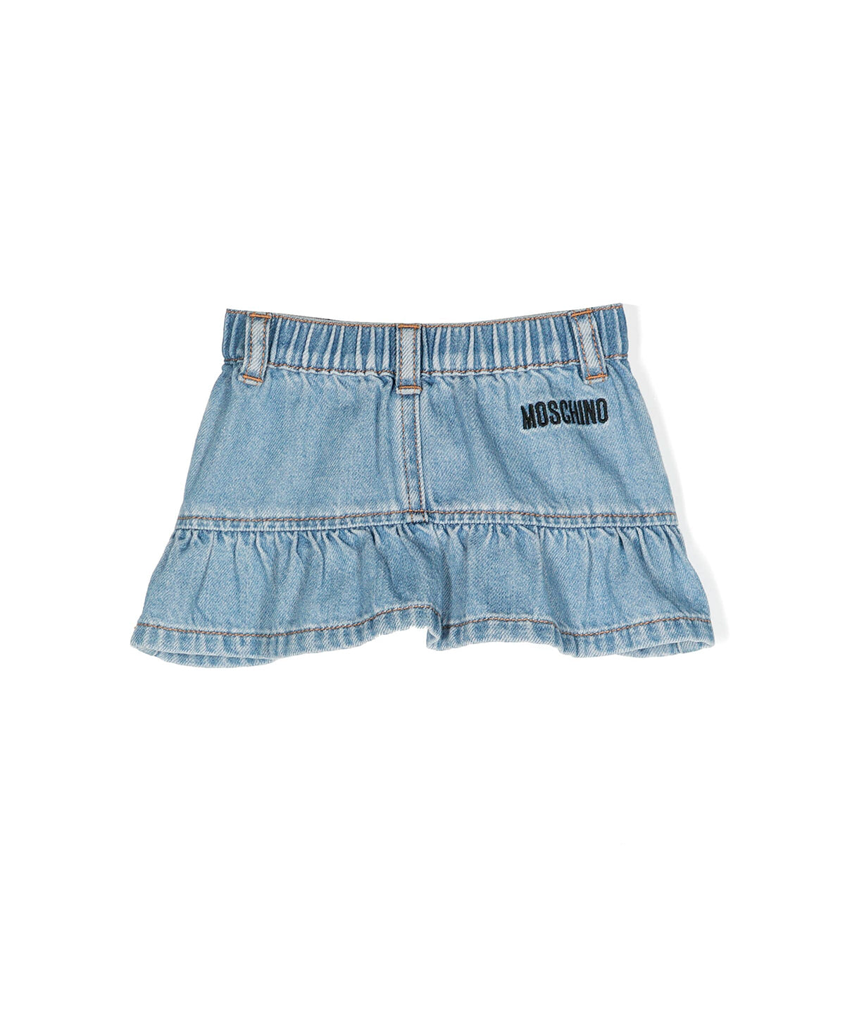 Moschino Kids Gonna di Jeans per Neonate
