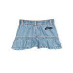 Moschino Kids Gonna di Jeans per Neonate