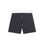 Boss Kids Short Blu a Righe per Neonati