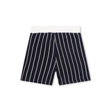 Boss Kids Short Blu a Righe per Neonati