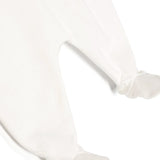 Moschino Kids Tutina Panna con Logo Teddy Bear