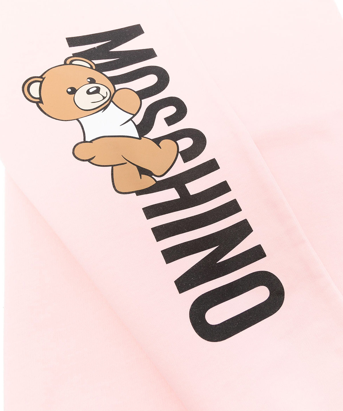 Moschino Kids Coperta Rosa con Stampa