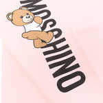 Moschino Kids Coperta Rosa con Stampa