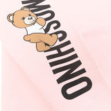 Moschino Kids Coperta Rosa con Stampa