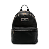 Elisabetta Franchi La Mia Bambina Zaino Nero con Logo (fronte)