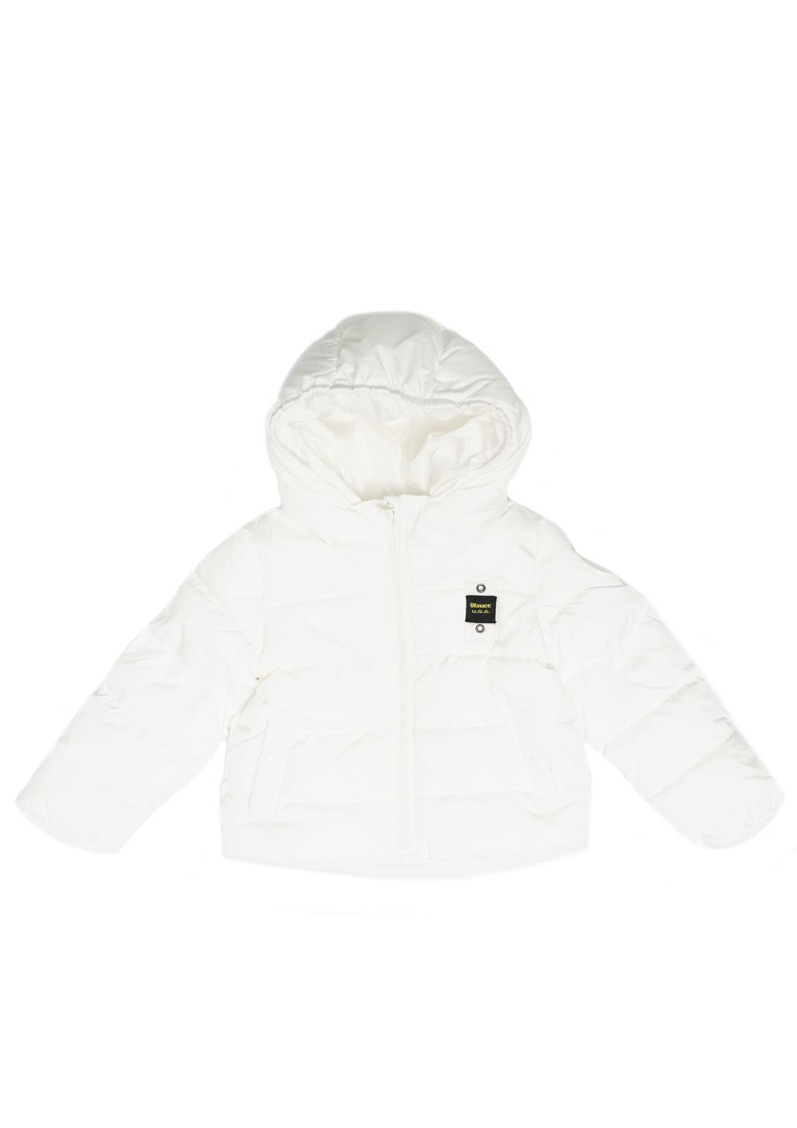 Blauer Giubbino Bianco