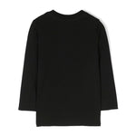 Top a Maniche Lunghe DSquared2 Kids Nero con Logo | Look Chic e Comodo | T-shirt Elegante per Bambini