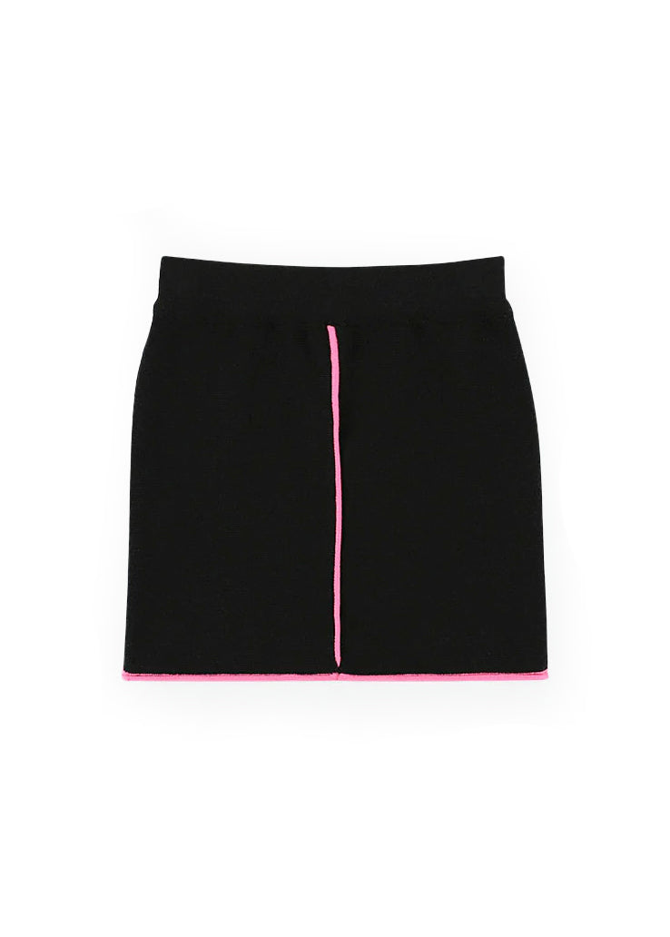 Angel's Face Skirt Black/Pink