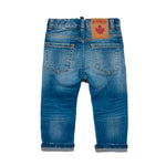 Dsquared2 Kids Jeans Sfumato per Neonati