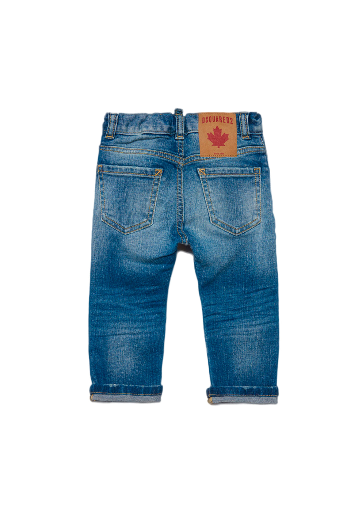 Dsquared2 Kids Jeans Sfumato per Neonati