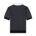 Boss Kids Polo Blu a Righe per Bambini