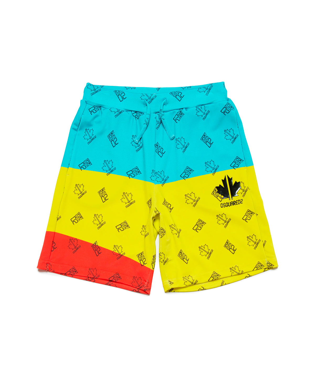 Dsquared2 Kids Short All-over Sport Edtn colorblock