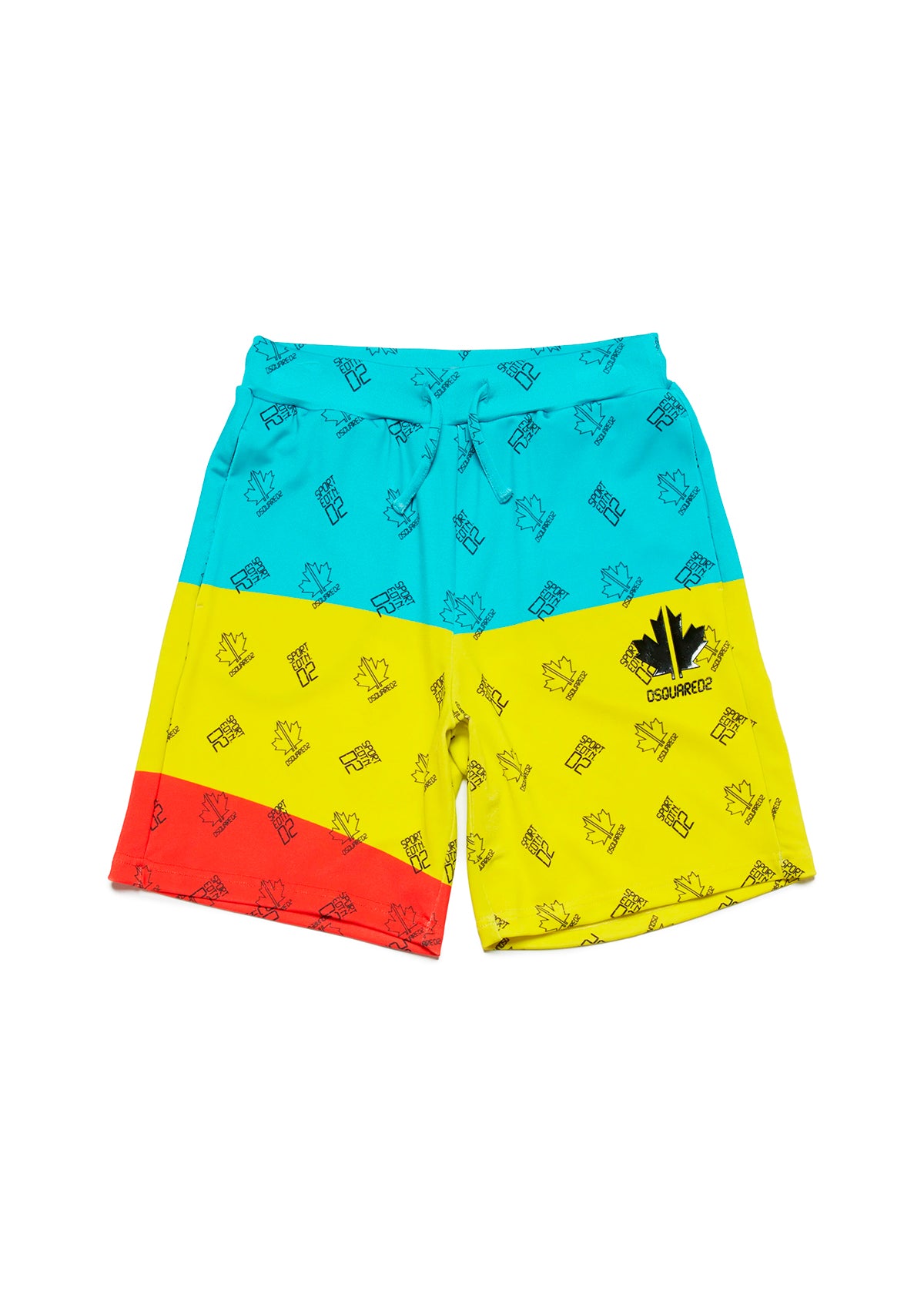 Dsquared2 Kids Short All-over Sport Edtn colorblock