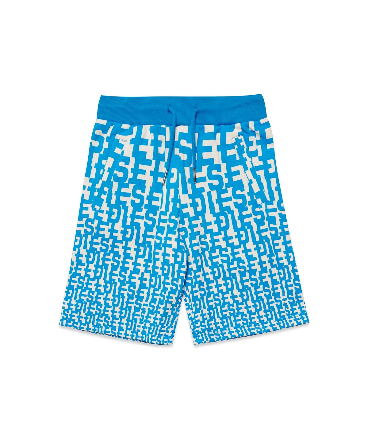Diesel Kids Short in Felpa Monogram All-over