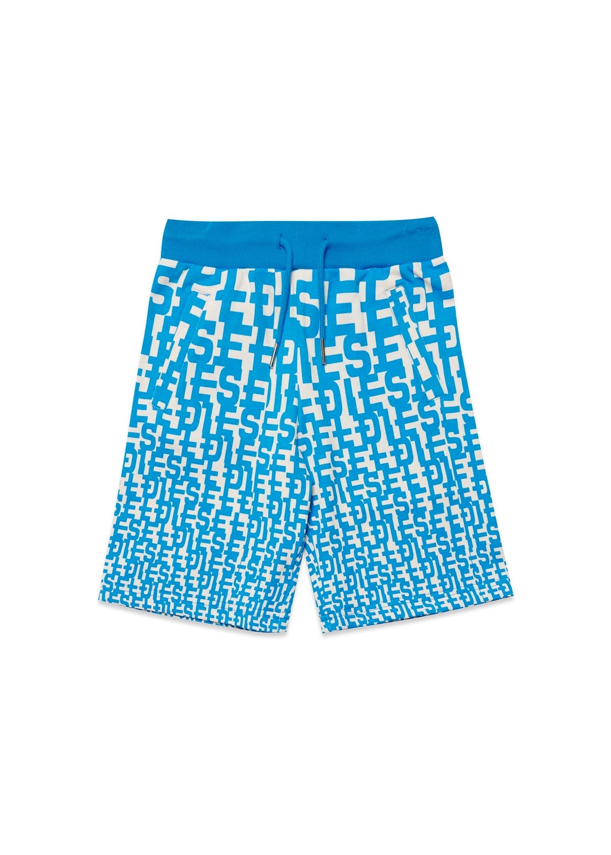 Diesel Kids Short in Felpa Monogram All-over