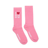 Dsquared2 Pink Sock