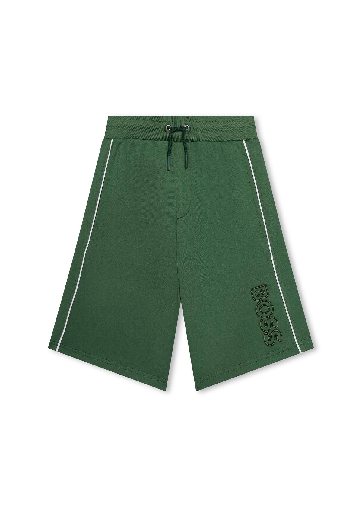 Boss Kids Short Verde per Bambini