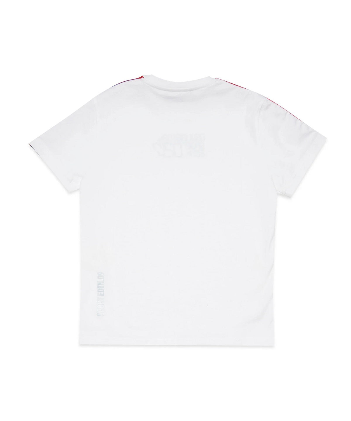 Dsquared2 Kids T-Shirt Bianca con Banda Logata