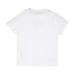 Dsquared2 Kids T-Shirt Bianca con Banda Logata