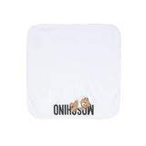 Moschino Kids Coperta Bianca con Stampa