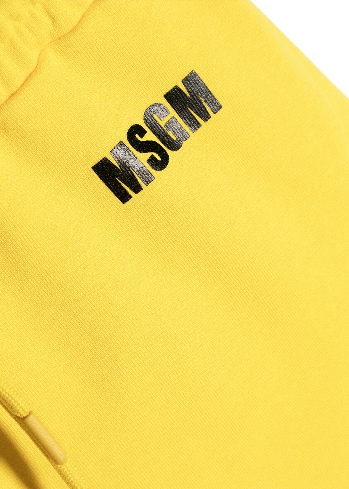 Msgm Kids Gonna Gialla con Stampa Logo