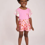 Angel's Face Girl Pink T-shirt