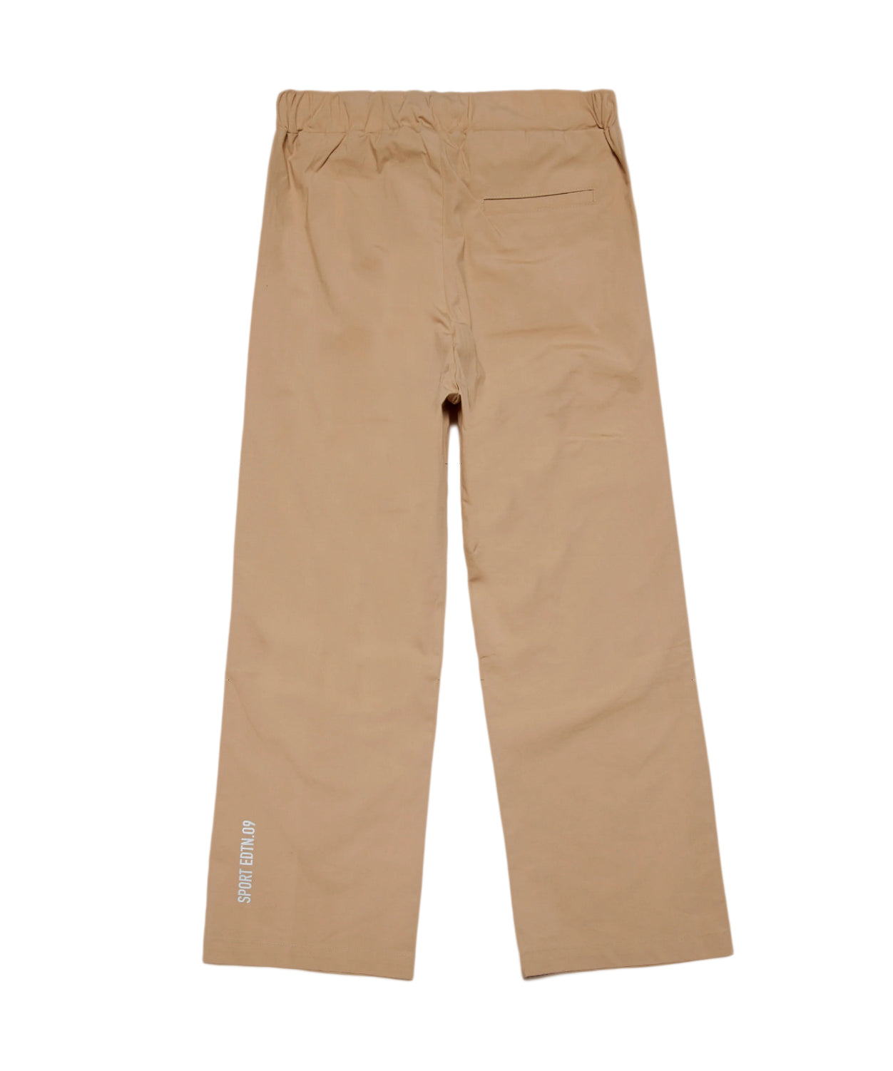 Dsquared2 Kids Pantalone Beige in Cotone Wide Fit