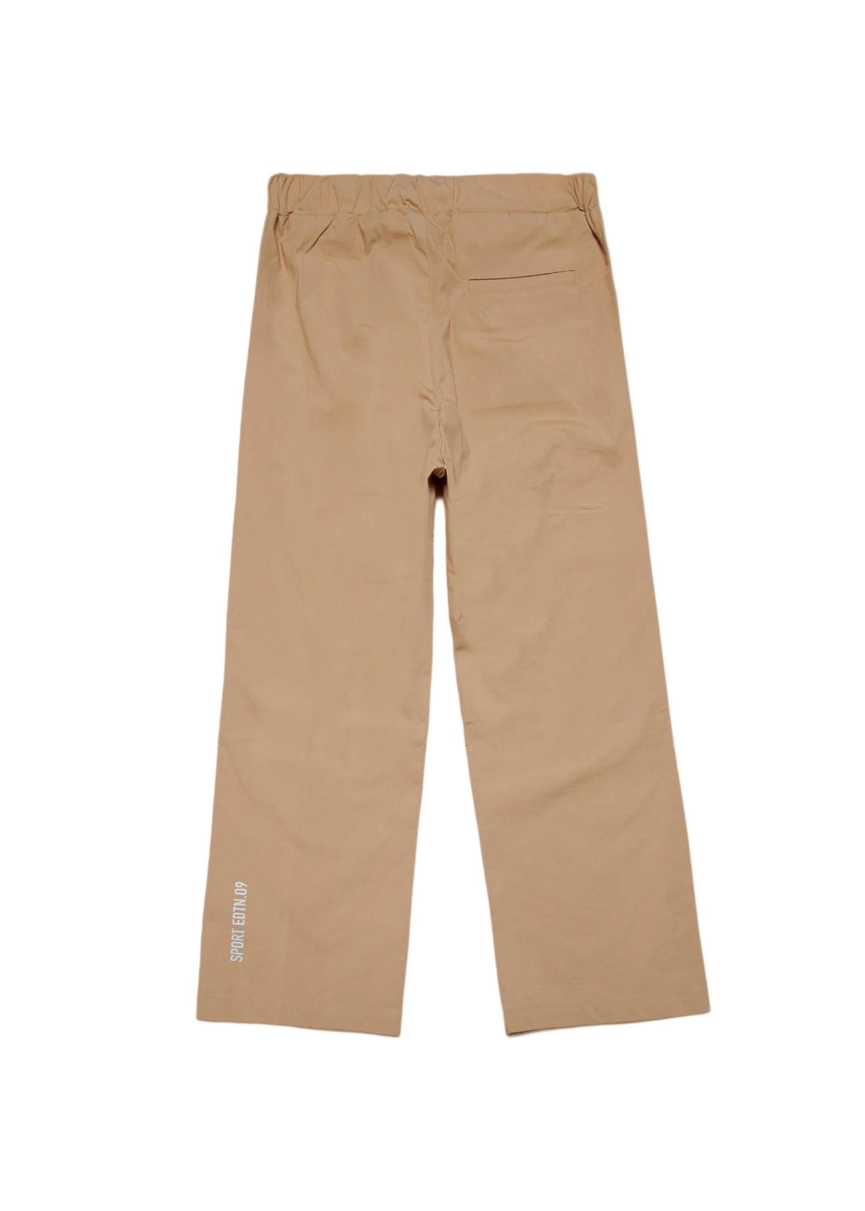 Dsquared2 Kids Pantalone Beige in Cotone Wide Fit