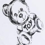 Moschino Kids White T-Shirt with Teddy Bear