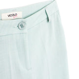 Vicolo Pantalone Verde Acqua per Bambine (dettaglio)
