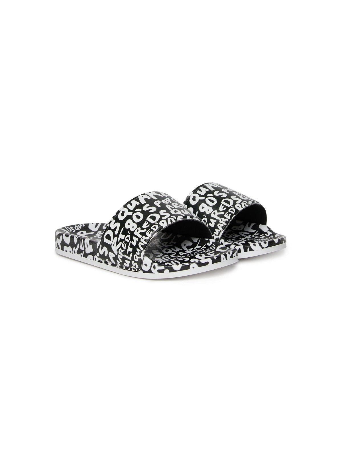 Dsquared2 Kids Ciabatte Slide All-over per Bambini