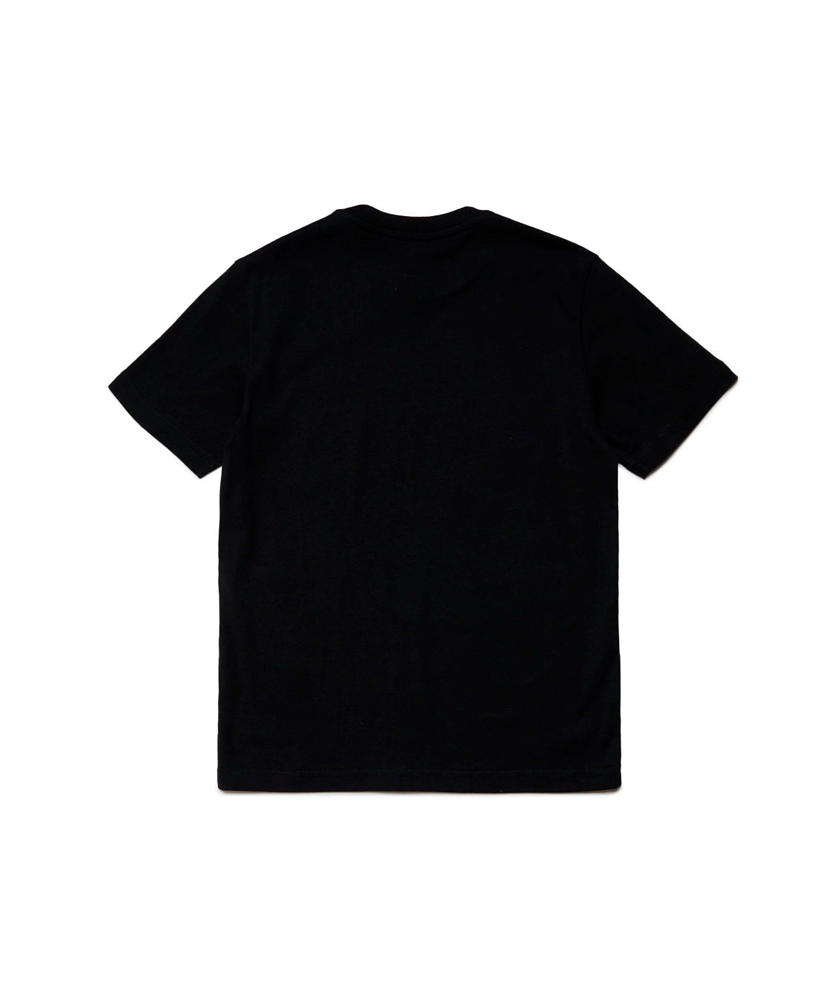 Dsquared2 Kids T-Shirt Nera con Stampa Icon Displaced per Neonati