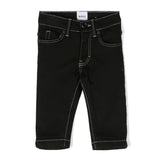 Jeans Denim Scuro con Cuciture a Contrasto BOSS Kids - Stile Classico e Confortevole per Neonati