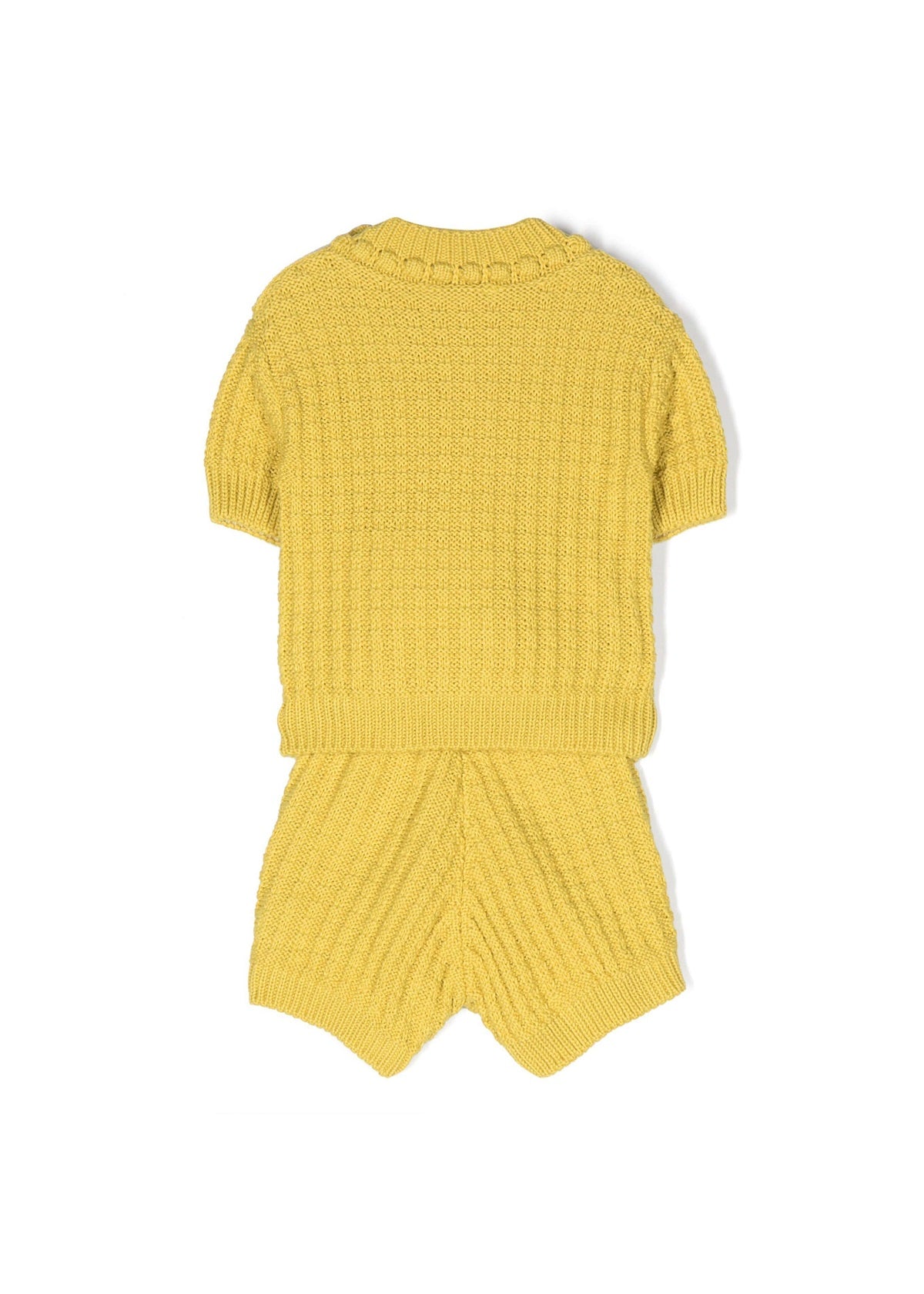 Elisabetta Franchi La Mia Bambina Completo Cedro Short e Maglia per Neonate