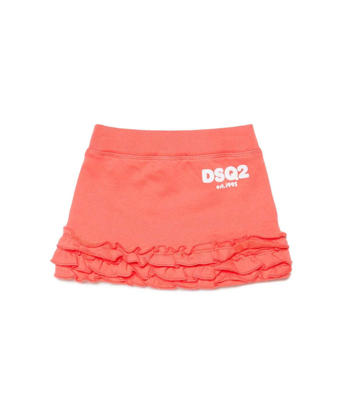 Dsquared2 Kids Gonna con Ruches e logo DSQ2 est.1995 per Neonate