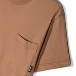Acquista la T-shirt Girocollo con Taschino Beige per Bambini MSGM Kids