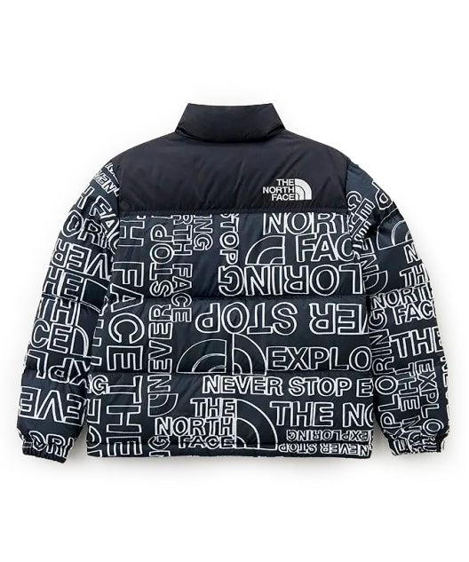 Piumino Imbottito con Stampa Astratta Nero/Bianco - The North Face Kids | Florence Kids