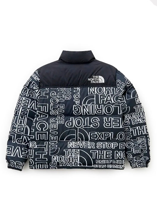 Piumino Imbottito con Stampa Astratta Nero/Bianco - The North Face Kids | Florence Kids