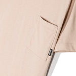 MSGM Kids T-Shirt Beige con Taschino