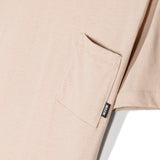 MSGM Kids T-Shirt Beige con Taschino