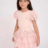 Angel's Face Girl Pink T-shirt