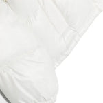 Piumino Imbottito SAVE THE DUCK per Bambine: Eleganza in Bianco con Collo ad Imbuto e Logo Distintivo