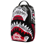 Sprayground Kids Zaino Nero/Rosso Vandal Trinity Backpack