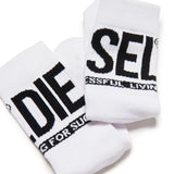Diesel Socks White/Black