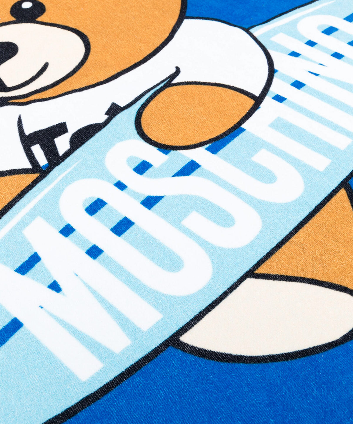 Moschino Kids Telo Mare Bluette Teddy Bear Surf