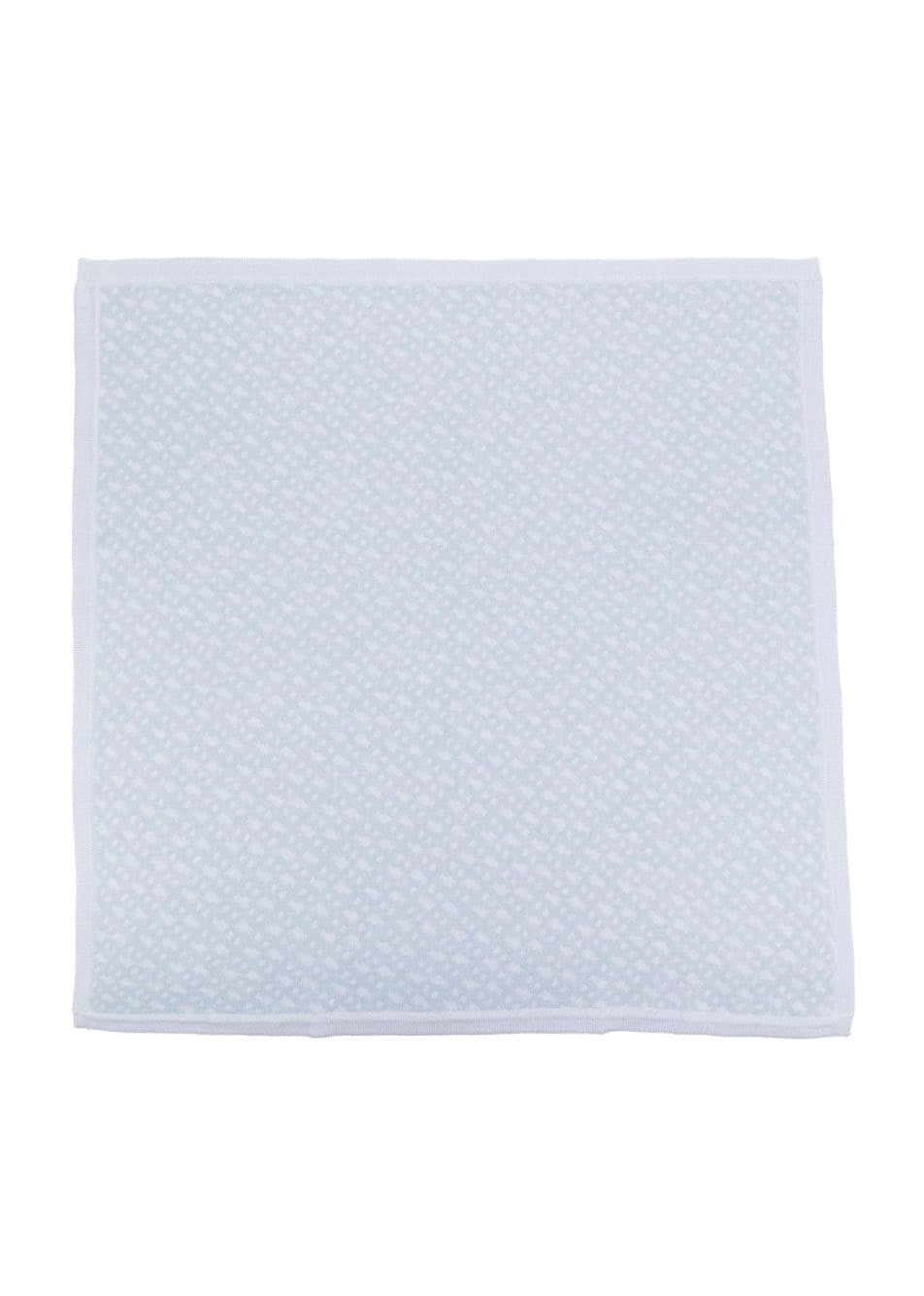 Boss Kids All-over Monogram Blanket Sky Blue